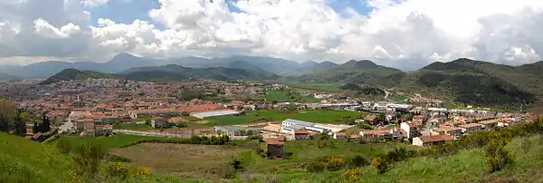 Olot dende volcán del Montsacopa