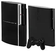 60 GB PS3, 120 GB "slim" PS3 with controller