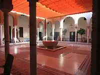 Un patiu del parador de Carmona.