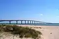 Ponte de la Islla de Ré dende Sablanceau/ Rivedoux-Plage.