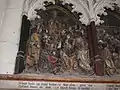 Baxorrelieve de la lleenda de San Fermín na Catedral d'Amiens (2)