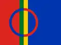 Bandera del pueblu sami