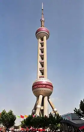 Torre Perlla Oriental, Shanghai.