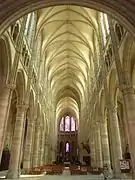 Nef de la catedral Saint-Gervais-et-Saint-Protais de Soissons