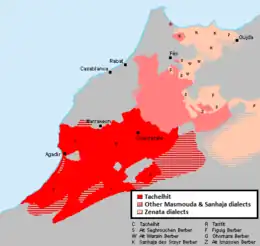 Mapa de distribución