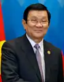 Trương Tấn Sang (75 años)2011-2016Ensin cargu públicu actual