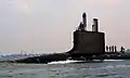 USS Virginia, un submarín d'ataque nuclear (SSN) de la clase Virginia.