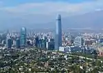 Vista Parcial de Santiago