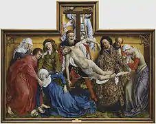 Descendimientu de la cruz, c.1435, de Rogier van der Weyden.