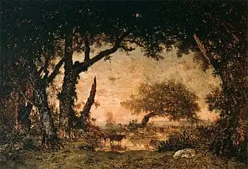 Arte Fontainebleau aalxo, titawaltara, 1851