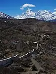 मुक्तिनाथ और धौलागिरी हिमाल (8,167 मीटर)