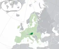 Situación de Austriya