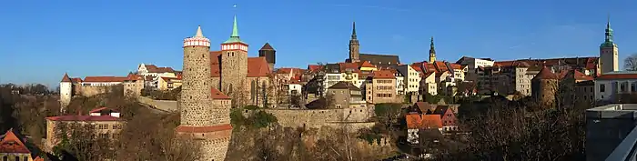 Bautzen şəhərinin panoraması