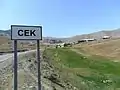 Cek kəndindən görünüş