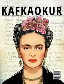 Jurnalın 4-cü buraxılışının (2 mart 2015) üzlüyü. Şəxs: Frida Kalo.