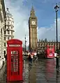 Londonun simvolu Big Ben və Phonebox