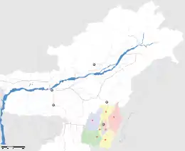 Manipur xəritədə