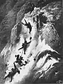 The fatal accident on the first ascent of the Matterhorn in 1865