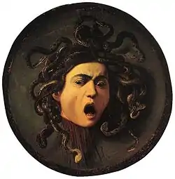 Caravaggio: Meduza.