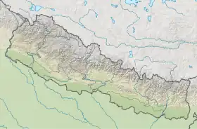 Mahalanqur Himal xəritədə