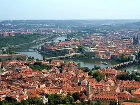 Vltava çayı, Praqa