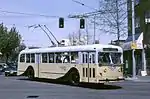 Şirkət tərəfindən istehsal olunan trolleybus