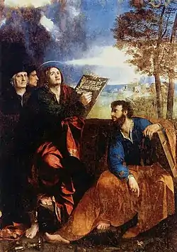 Həvari Yəhya və Həvari Bartalmay(sağ),Dosso Dossi,1527