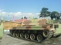 Zülfüqar tankı (2012-ci ilin sentyabr ayında)