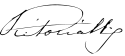 ویکتوریا's signature