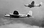 Индонезия һауа ғәскәренең B-25 Митчелл бомбардировщигы, 1950-се йылдар