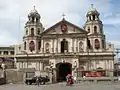 Façade kan Simbahan nin Quiapo