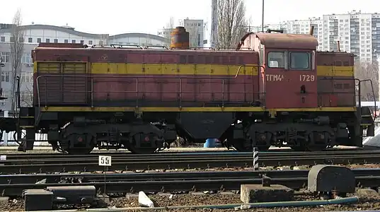 ТГМ4А-1729, выгляд збоку