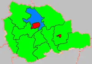 Бярозаўскі сельсавет на карце