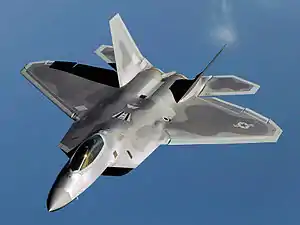 F-22 Raptor у небе