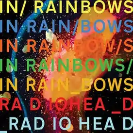 Вокладка альбома Radiohead «In Rainbows» (10 кастрычніка 2007 года)