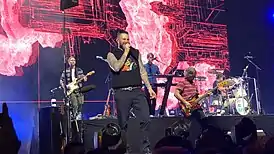 «Maroon 5» выступаюць у Сіднеі, Аўстралія ў лютым 2019 года.