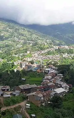 A view of Diktel Bazar, Khotang