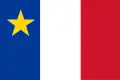 Flag of the Acadians in Canada