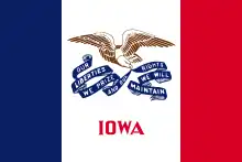 Flag of Iowa, United States