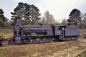 Museumslokomotive 257.601 in Straßhof