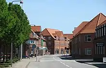 Vestergade in Ølgod