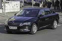 Škoda Superb Limousine (2015–2019)