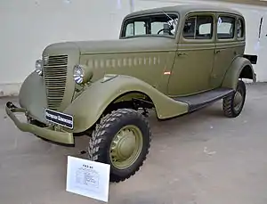 GAZ-61 – Grundversion