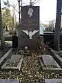 Grabstein Andrei Petrow-Sergejews, Nowodewitschi-Friedhof, Moskau