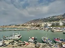 Hafen von Qalamoun