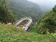 Longfeng-Wasserfall-Skywalk