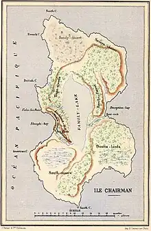 Insel der Schiffbrüchigen in Jules Vernes Zwei Jahre Ferien