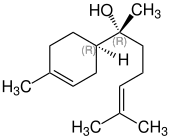 Struktur von (+)-α-Bisabolol