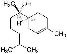 Struktur von (−)-α-Bisabolol