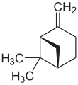 Struktur von (−)-β-Pinen